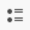 Bulleted List icon