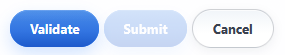 Quick Add buttons before validation with Submit unavailable