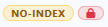 No-Index badge and locked status in the Menu Manager